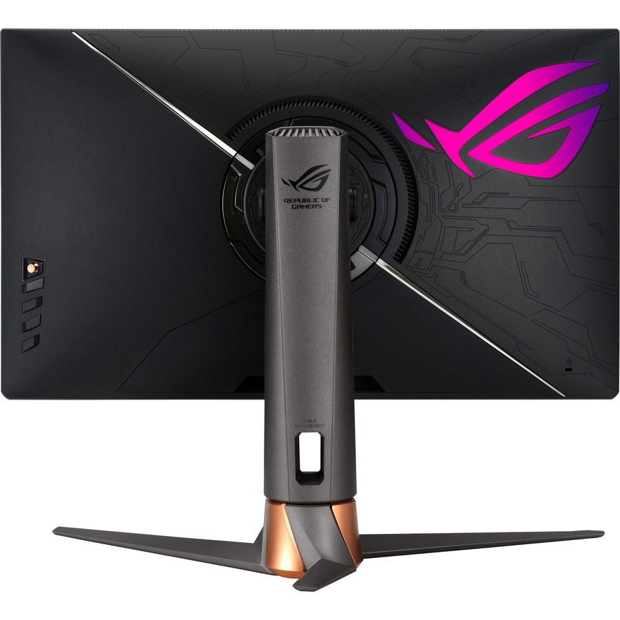 ASUS ROG Swift 27" 1440P Gaming Monitor (PG279QM) - QHD (2560 x 1440), Fast IPS, 240Hz, 1ms, G-SYNC, NVIDIA Reflex Latency Analyzer, DisplayHDR400, Eye Care, HDMI, DisplayPort, USB, Height Adjustable