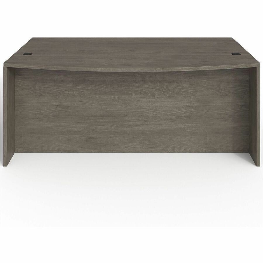 Lorell Prominence 2.0 Bowfront Right-Pedestal Desk