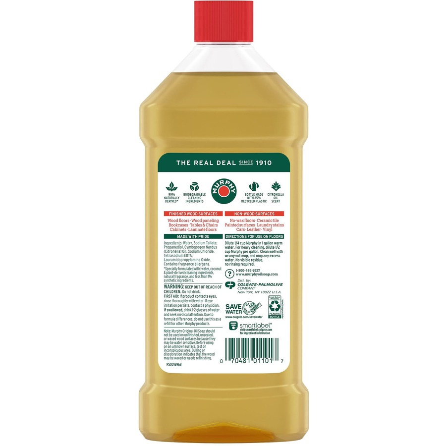  Murphy's Oil Soap Liquid Wood Cleaner, 32 Ounce : Everything  Else