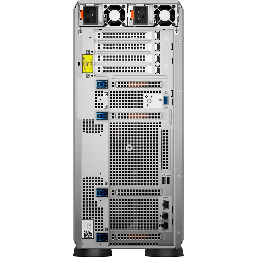 Dell EMC PowerEdge T550 5U Tower Server - Intel Xeon Silver 4310 2.10 GHz - 16 GB RAM - 480 GB SSD - 12Gb/s SAS Controller