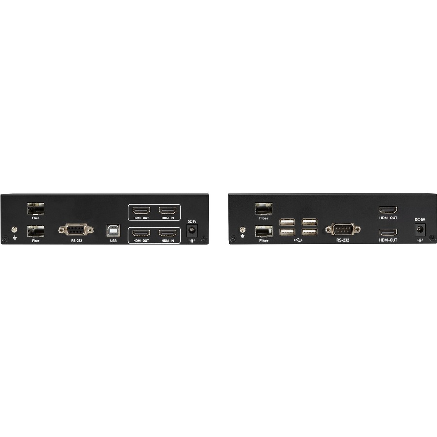 Black Box KVX Series Dual-Head HDMI KVM Fiber Extenders (KVXLCHF-200)