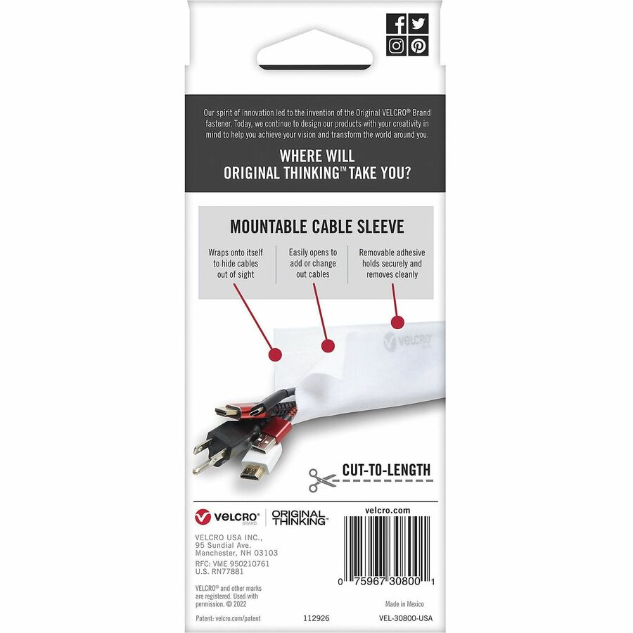 StarTech.com 2x2in Open Slot Wiring Cable Raceway Duct Server Rack Cable  Management PVC Cable Cover Cord Hider Organizer TAA Open slot cable raceway  ideal for cable management Cable cover features a snap