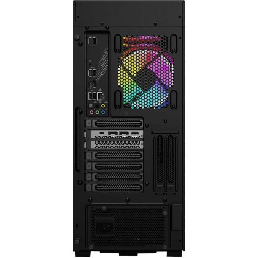 Lenovo Legion T7 34IAZ7 90S1000KUS Gaming Desktop Computer - Intel Core i9 12th Gen i9-12900K Hexadeca-core (16 Core) 3.20 GHz - 32 GB RAM DDR5 SDRAM - 1 TB HDD - 1 TB M.2 PCI Express NVMe 4.0 x4 SSD - Tower - Black