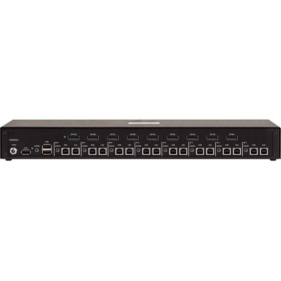 Tripp Lite by Eaton Secure KVM Switch, 8-Port, Single Head, DisplayPort to DisplayPort, 4K, NIAP PP4.0, Audio, CAC, TAA