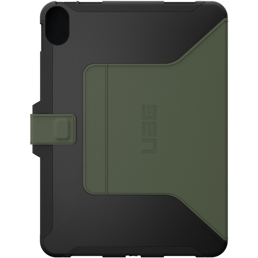 Urban Armor Gear Scout Carrying Case (Folio) for 10.9" Apple iPad (2022) Tablet - Black, Olive