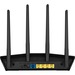 Asus RT-AX57 AX3000 Wi-Fi 6 IEEE 802.11ax Ethernet Wireless Router - Dual Band - 2.40 GHz ISM Band - 5 GHz UNII Band - 4 x Antenna(4 x External) - 375 MB/s Wireless Speed - 4 x Network Port - 1 x Broadband Port - Gigabit Ethernet - VPN Supported