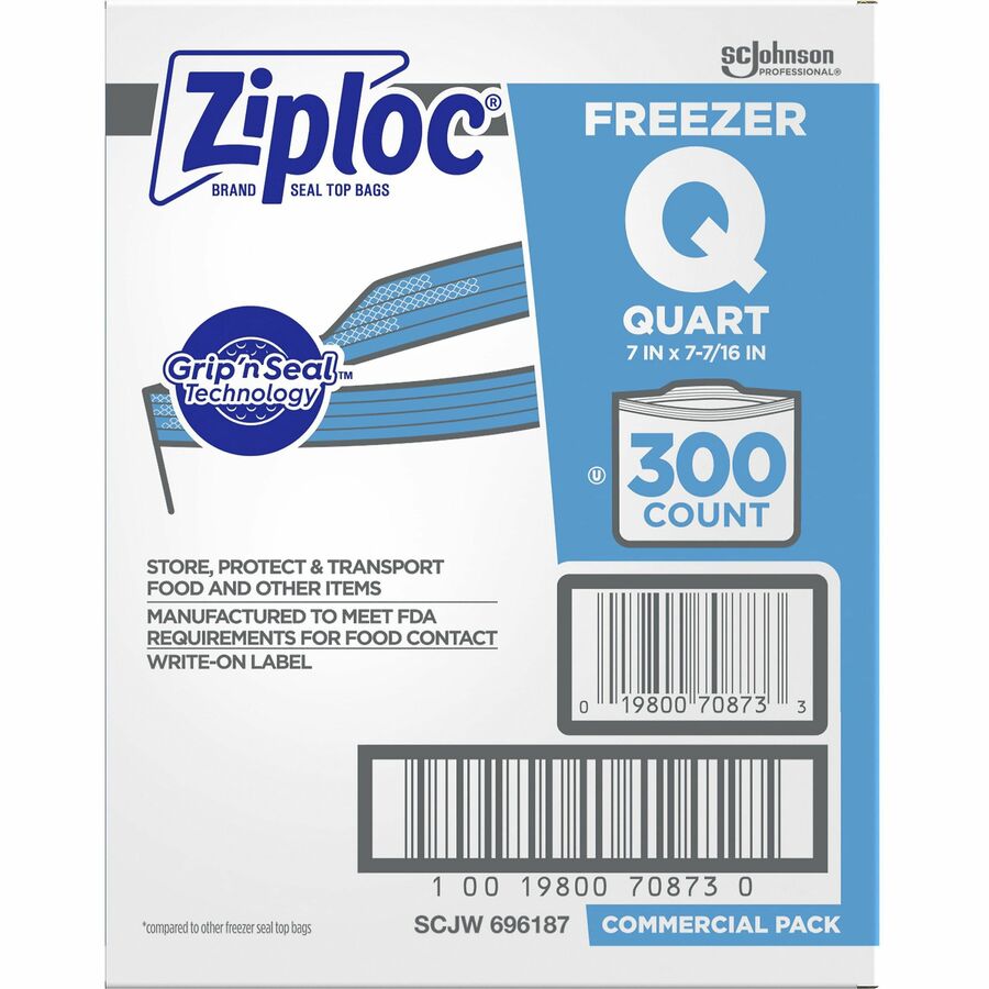 Picture of Ziploc&reg; Grip n' Seal Freezer Bags