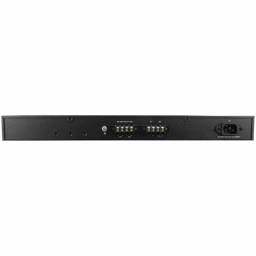Lantronix SISPM1040-3166-L3-BR 16-port Layer 3 managed hardened PoE+ switch