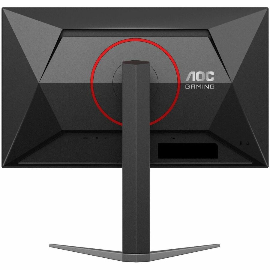 AOC 27G4 27-inch IPS gaming monitor with three-sided frameless design — rear view