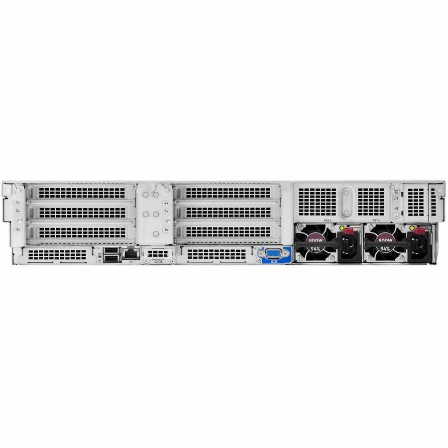 HPE ProLiant DL380 G11 2U Rack Server - 1 x Intel Xeon Silver 4509Y 2.6 GHz - 64 GB RAM - 960 GB SSD - (2 x 480GB) SSD Configuration - Smart Choice