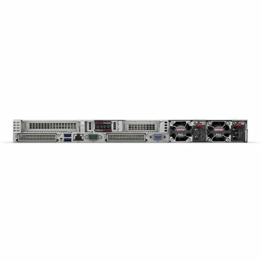 HPE ProLiant DL360 Gen11 1U Rack Server - 1 x Intel Xeon Silver 4509Y 2.6 GHz - 64 GB RAM - 960 GB SSD - (2 x 480GB) SSD Configuration - Serial ATA, Serial Attached SCSI (SAS) Controller - Smart Choice