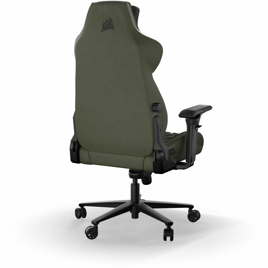 Corsair TC500 LUXE Gaming Chair - For Gaming - Fabric, Metal, Steel, Polyurethane, Foam - Sherwood