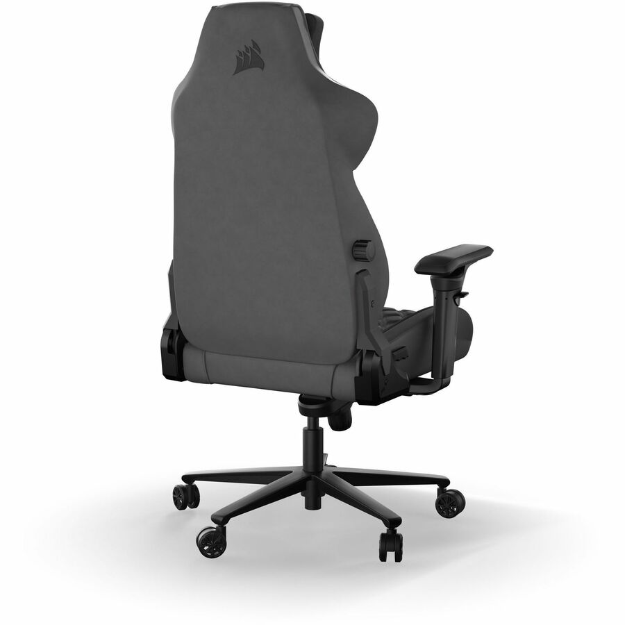 Corsair TC500 LUXE Gaming Chair - For Gaming - Fabric, Metal, Steel, Polyurethane, Foam - Shadow