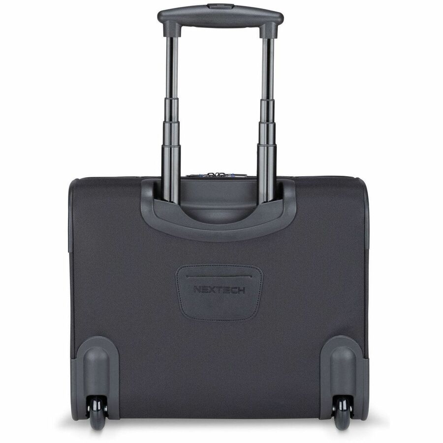 Nextech Carrying Case (Briefcase) for 15.6" (396.24 mm) Notebook - Black