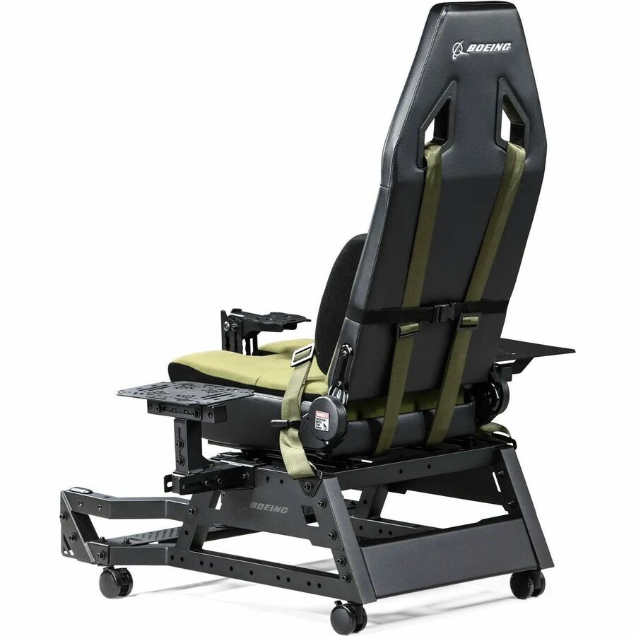 Next Level Racing Flight Seat Pro Boeing Military Edition - High Density Foam (HDF), PU Leather