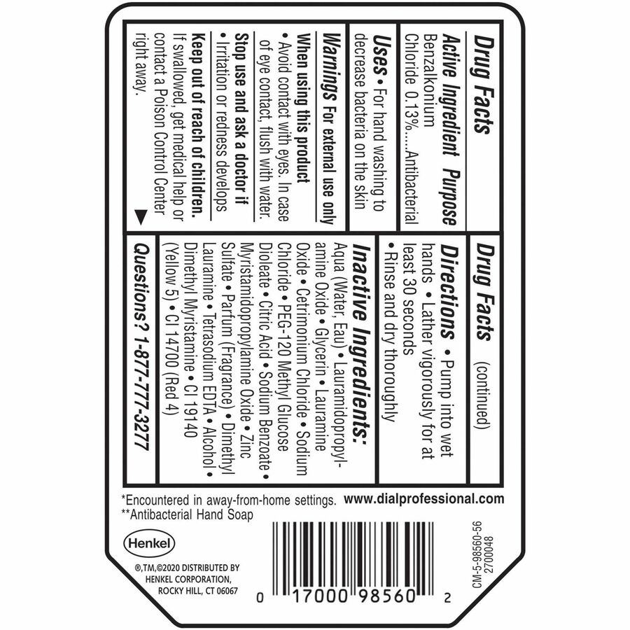 Picture of Dial Professional Versa Cartridge Bottle Refills