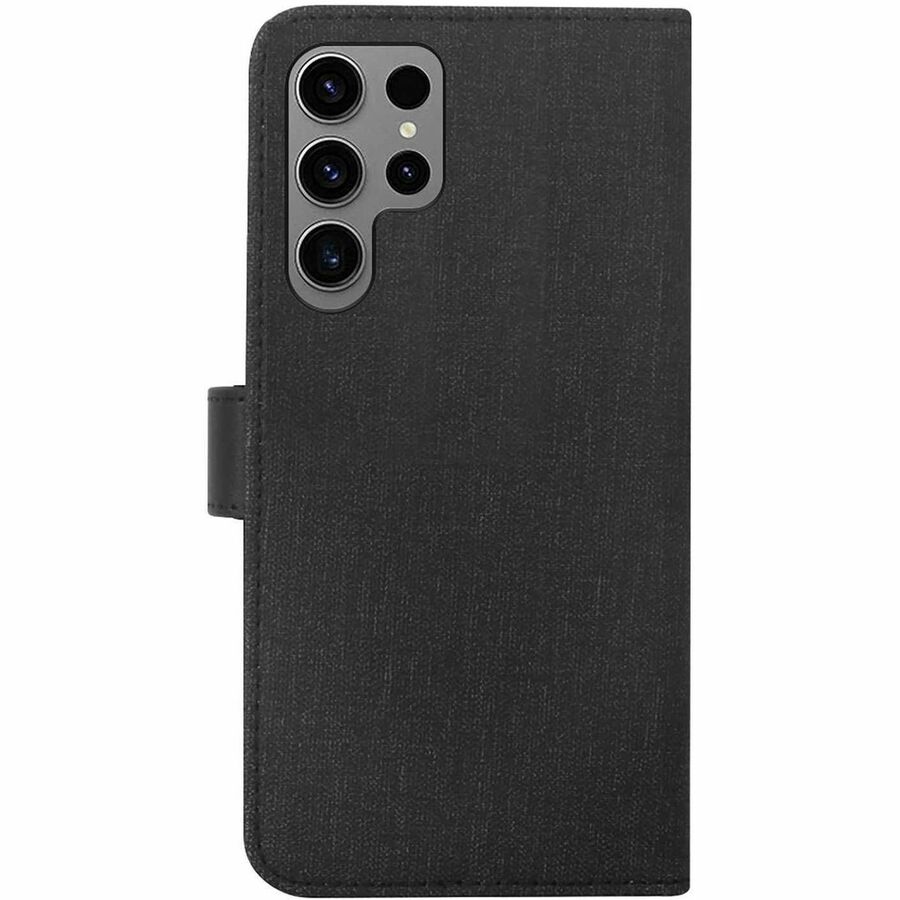 Blu Element Carrying Case (Folio) Samsung Galaxy S25 Ultra Smartphone - Black