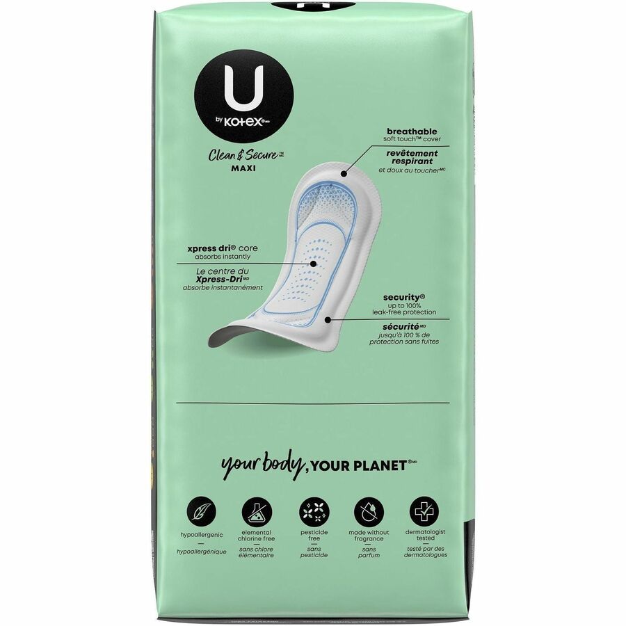 Picture of U by Kotex Clean & Secure Maxi Pads