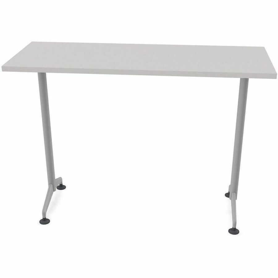 Picture of Folding Training Table, 24 x 60, Fixed Top, Slim, Gold Finish, EA