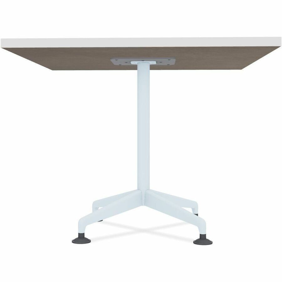 Picture of Zia Flip Table, 36 x 36, Nesting Castors, Laminate, White, 1 EA