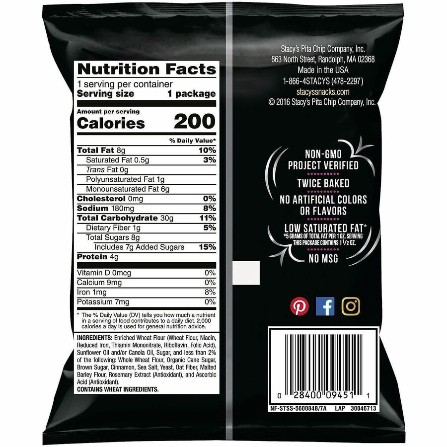 Picture of Pita Chips, single-serve, 24/CT