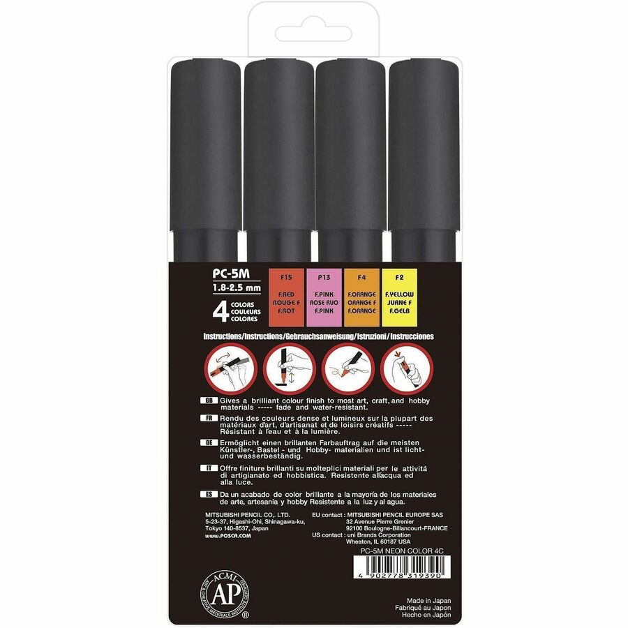 Marqueurs à peinture POSCA PC-5M