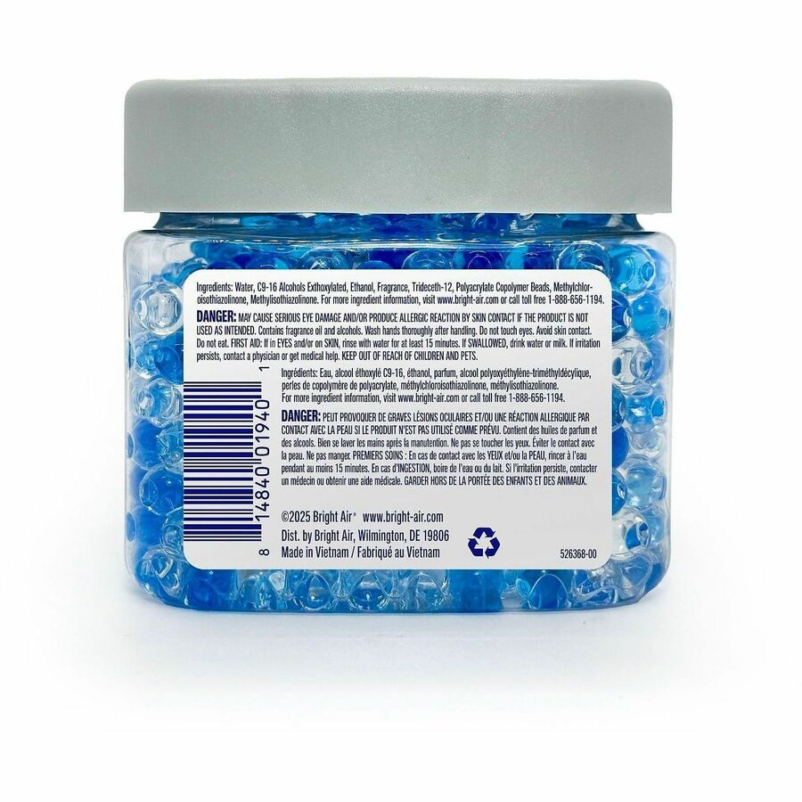 Picture of Max Odor Eliminator Scent Gems, Gel, 14 oz, Cool + Clean, 60 Day, Odor Neutralizer, EA