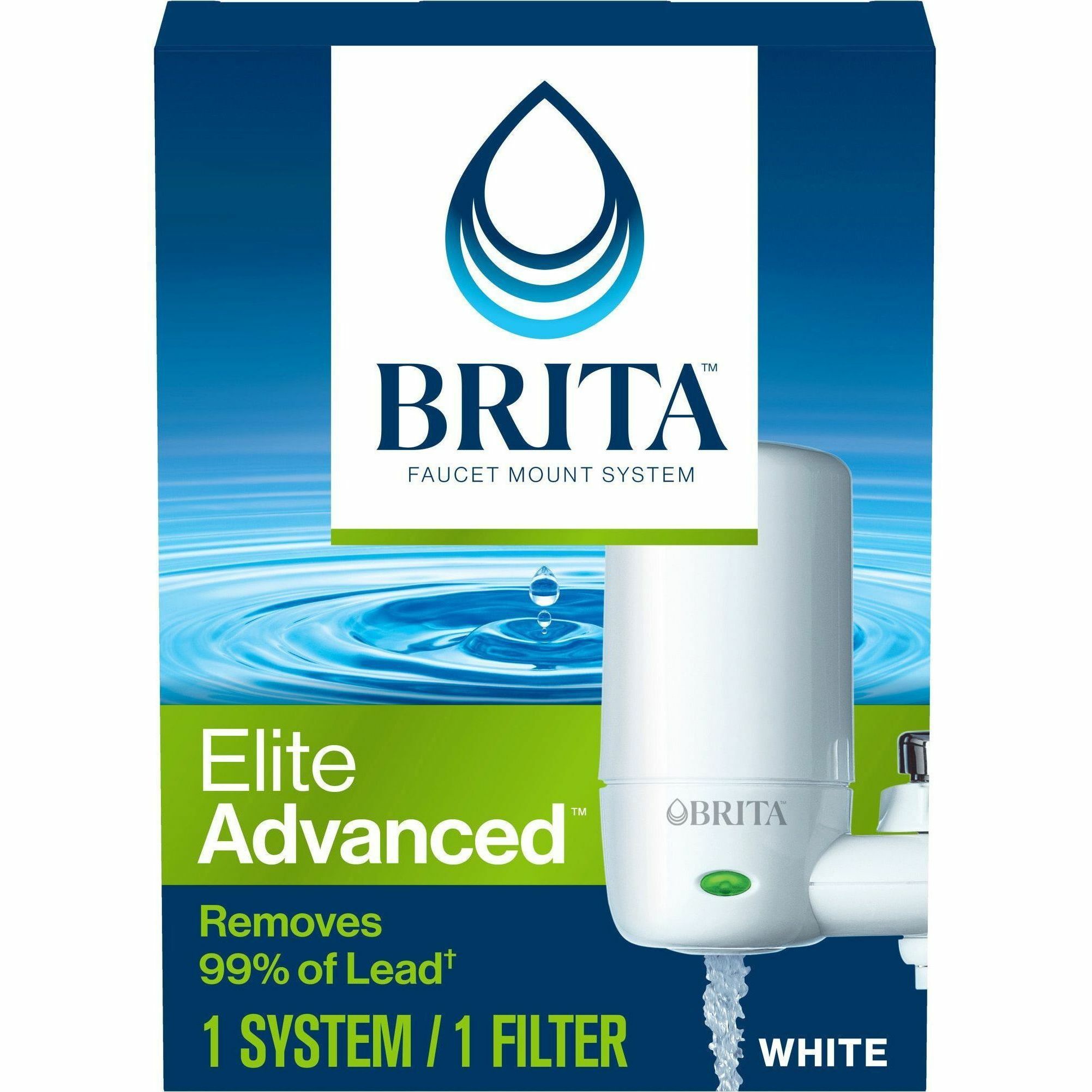 Brita Complete Water Faucet Filtration System With Light Indicator