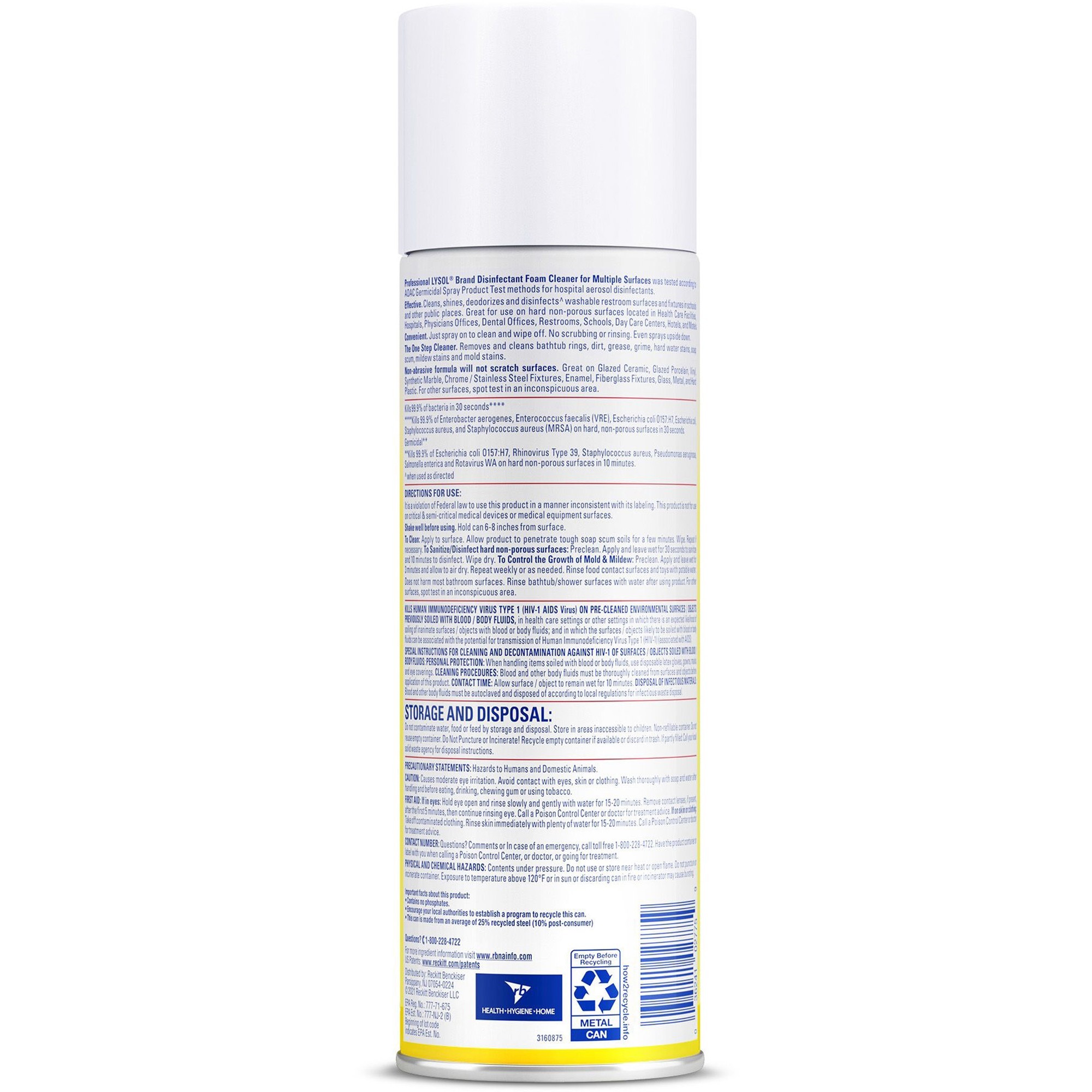 Professional Lysol Disinfectant Foam Cleaner Rapid Supply