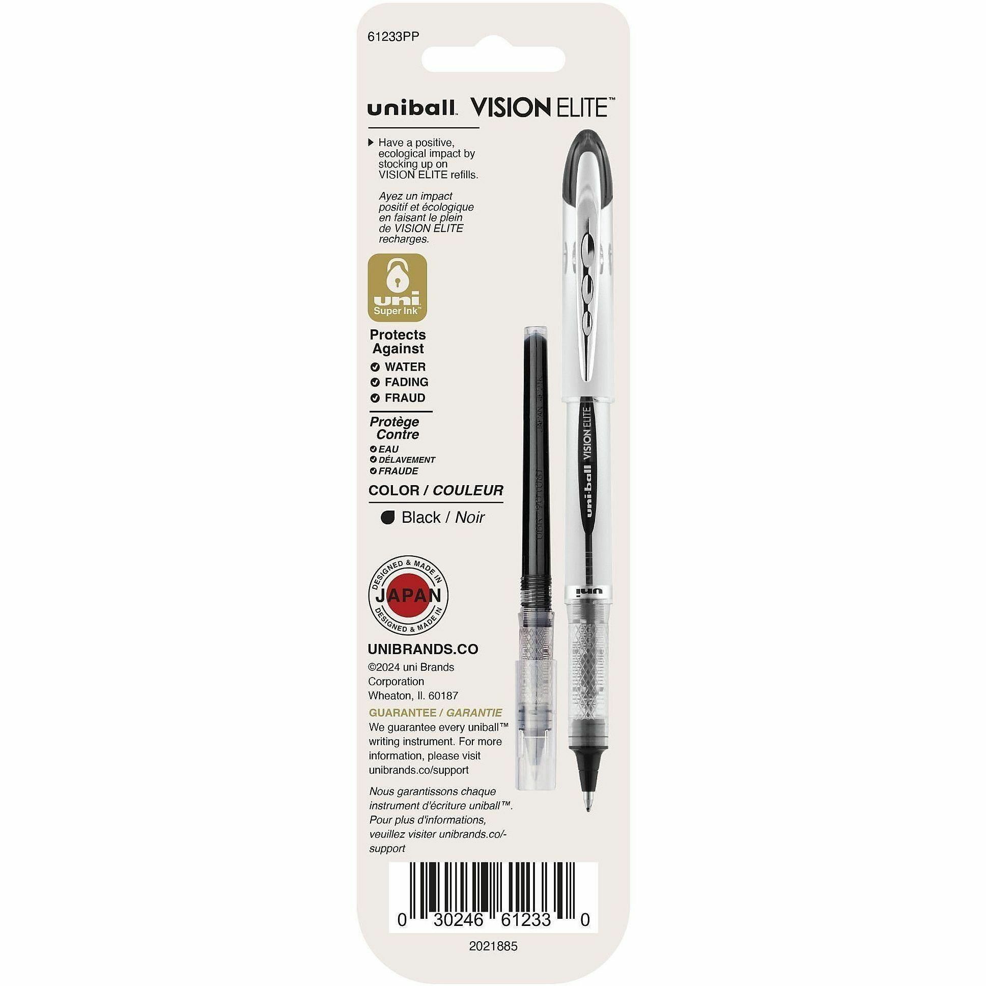 uniball™ Vision Elite Rollerball Pen Refills GLT Total Office