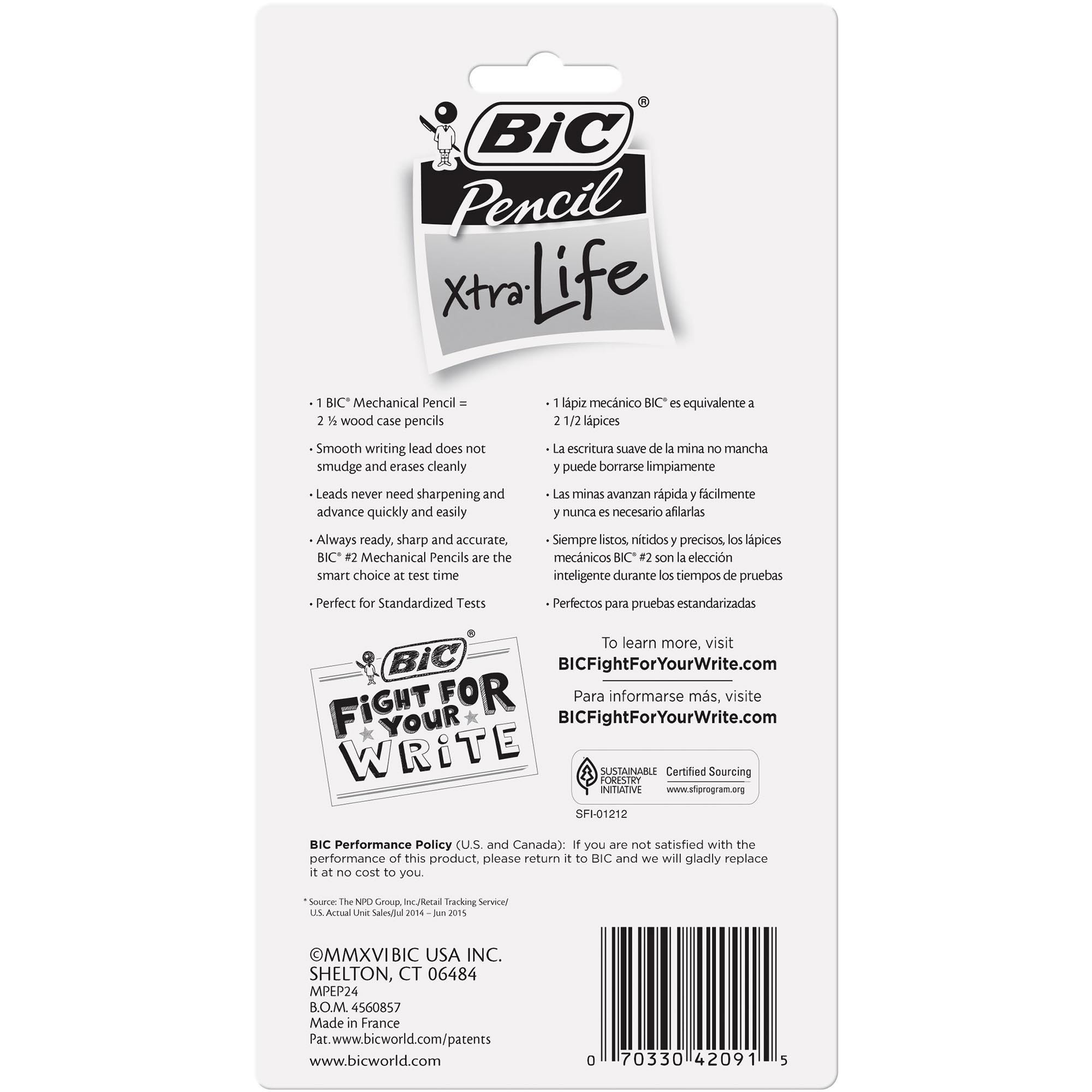BIC Recycled 0.7mm Mechanical Pencils Rapid Supply