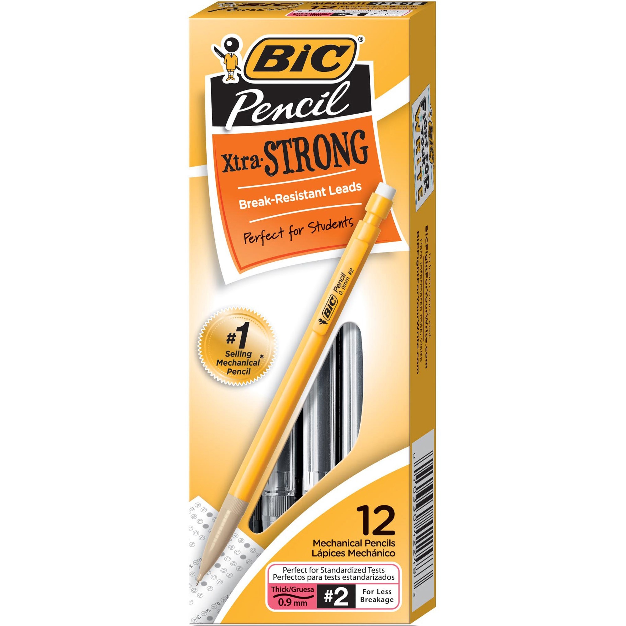 BICMPLWS11 : BIC® Bic Student'S Choice Mechanical Pencils - #2 Lead - 0 ...