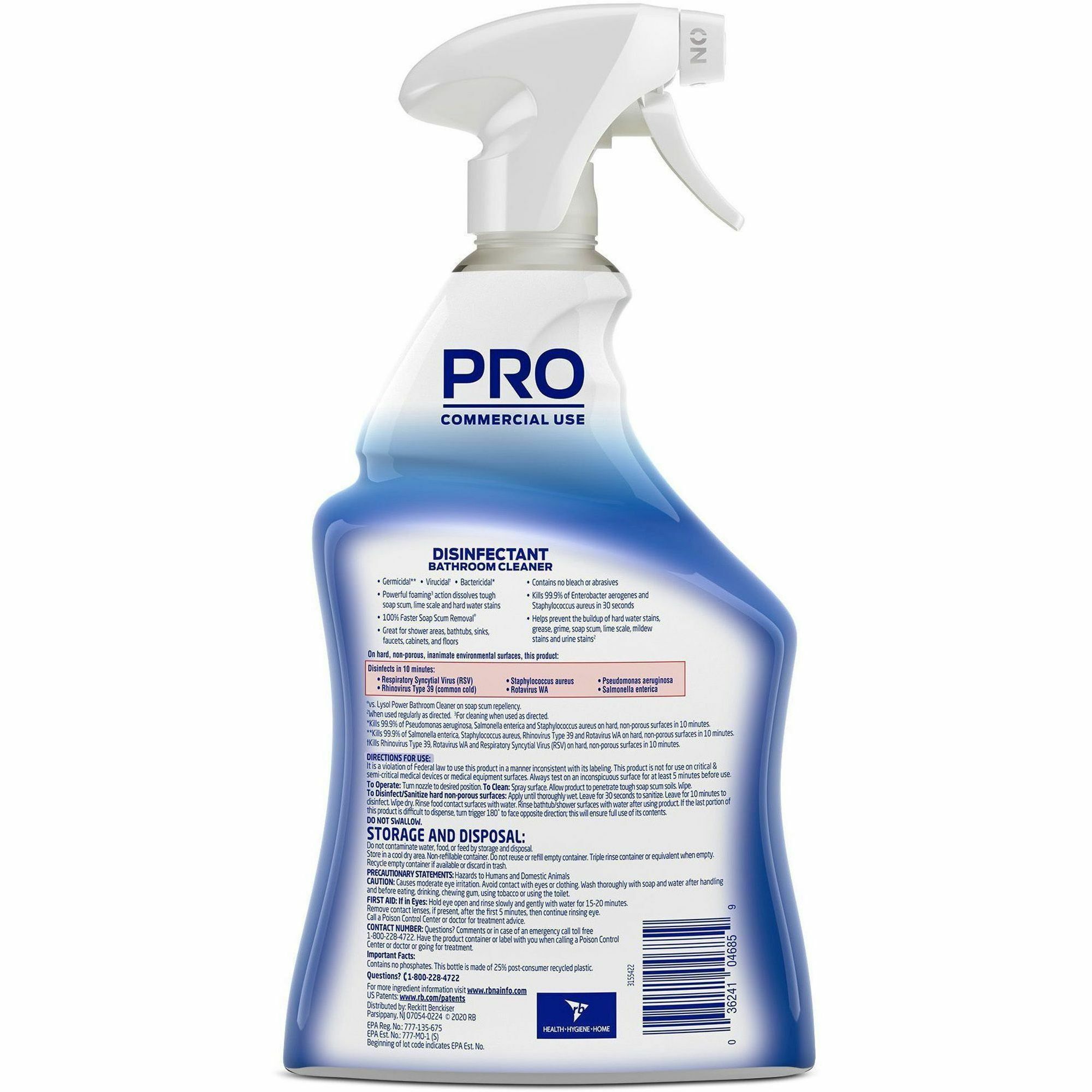 Professional Lysol Disinfectant Bathroom Cleaner | ONE OFFICE SOLUTION