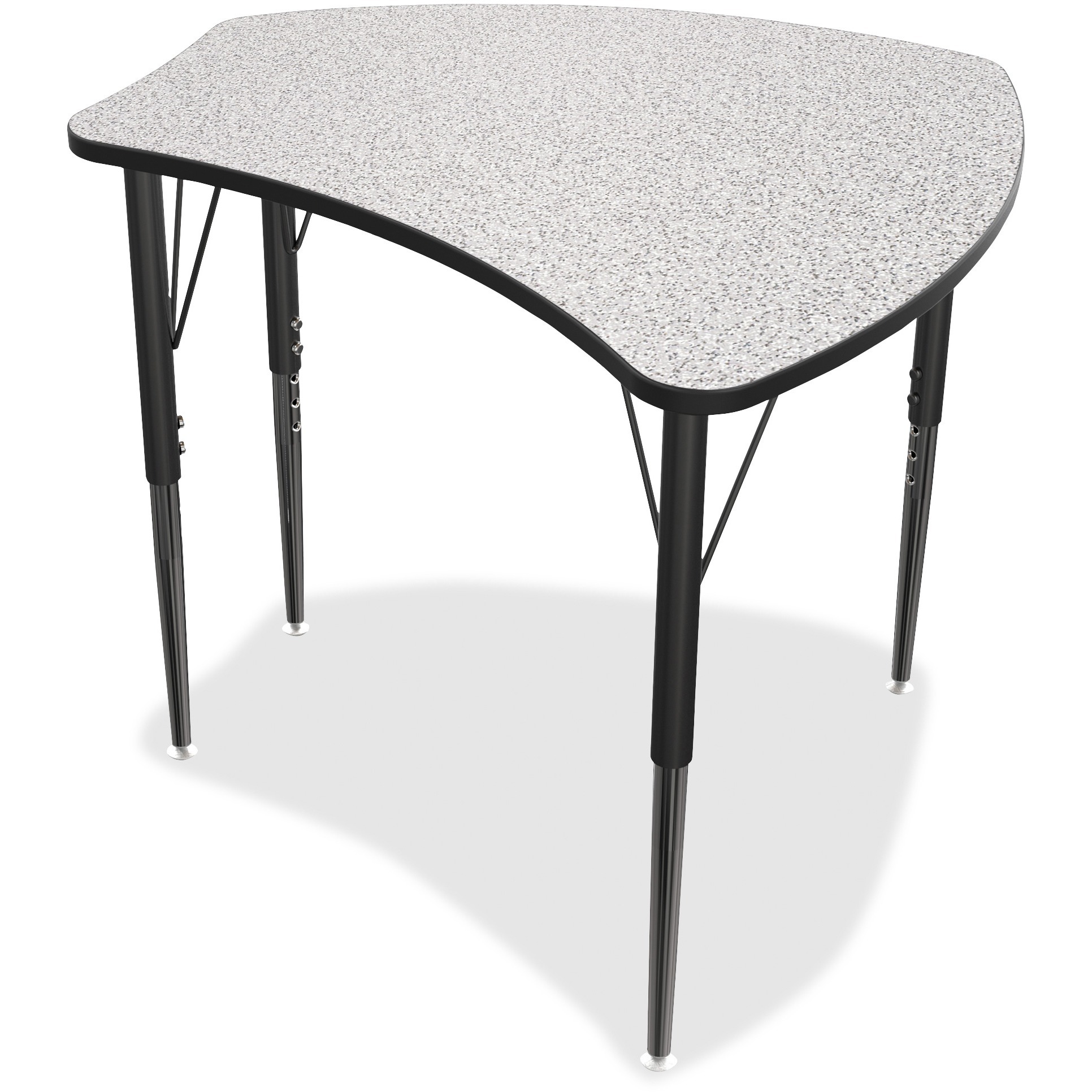 MooreCo Economy Shapes Desk General Office Supply