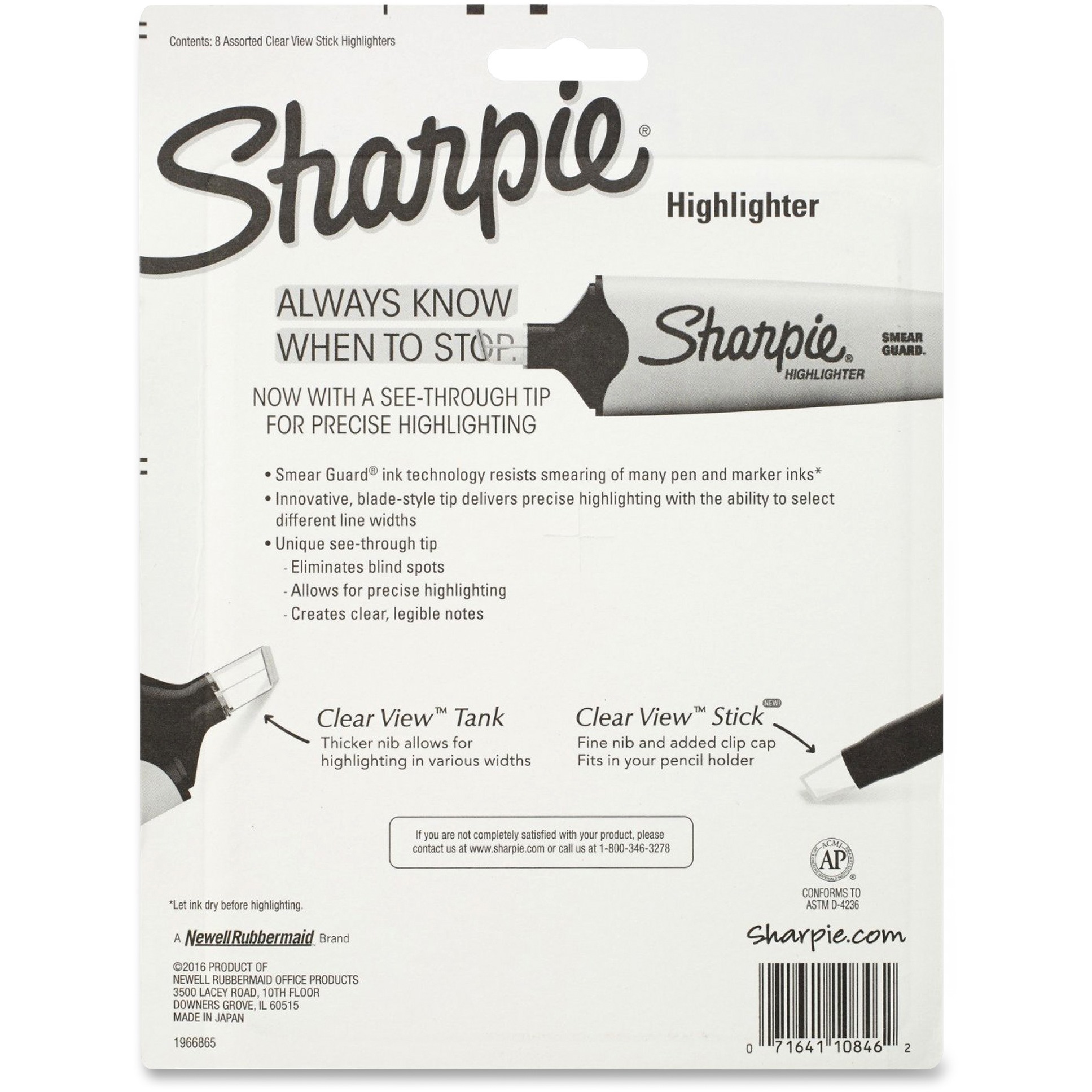 Sharpie Clear View Highlighter | Office City Express - Columbus OH