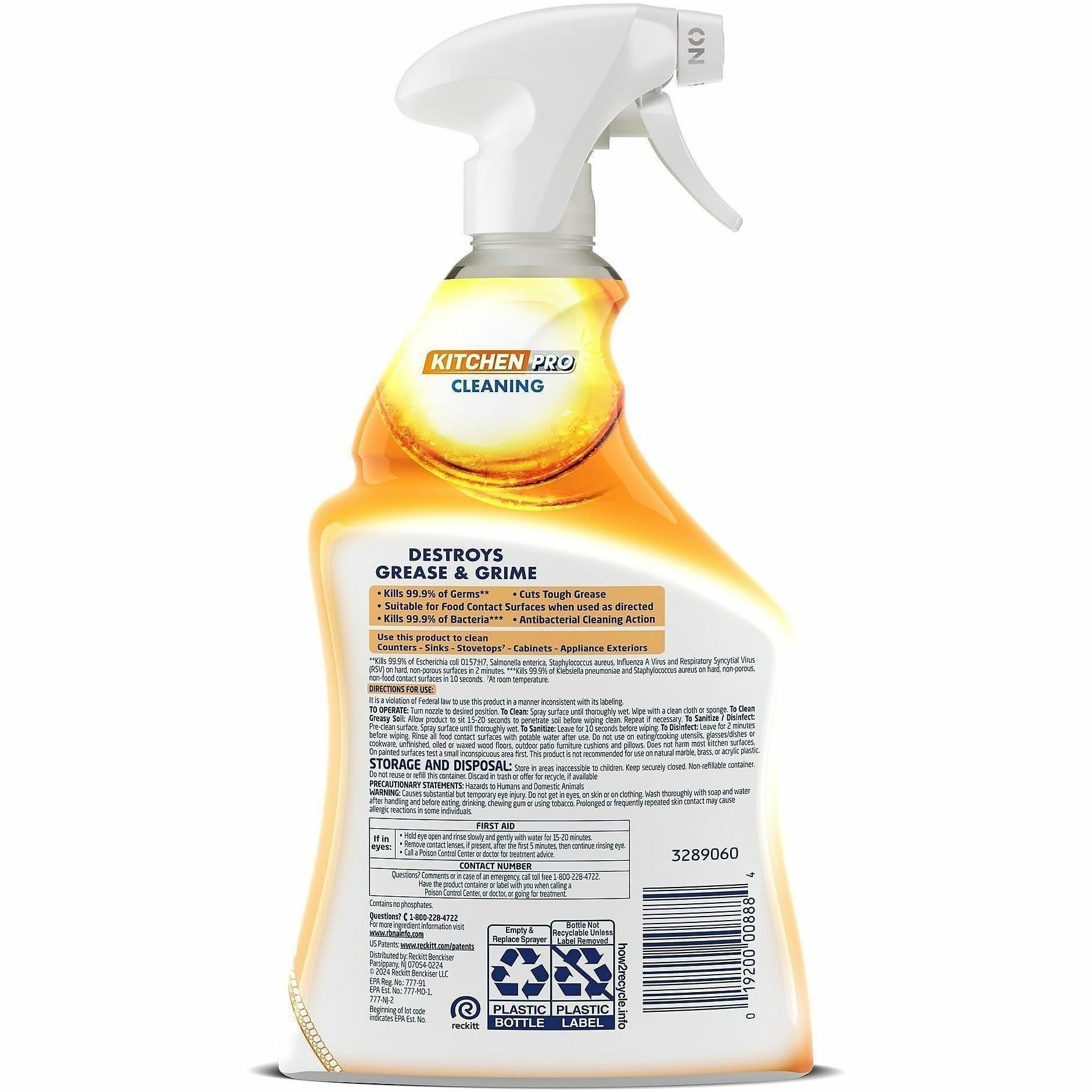 Lysol Kitchen Pro Antibacterial Cleaner Cubie San Antonio TX