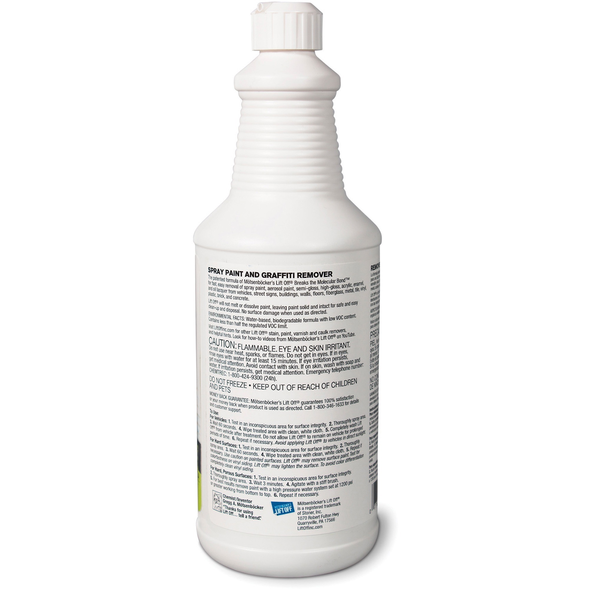 Mötsenböcker's Lift Off Spray Paint/Graffiti Remover Sayes Office Supply