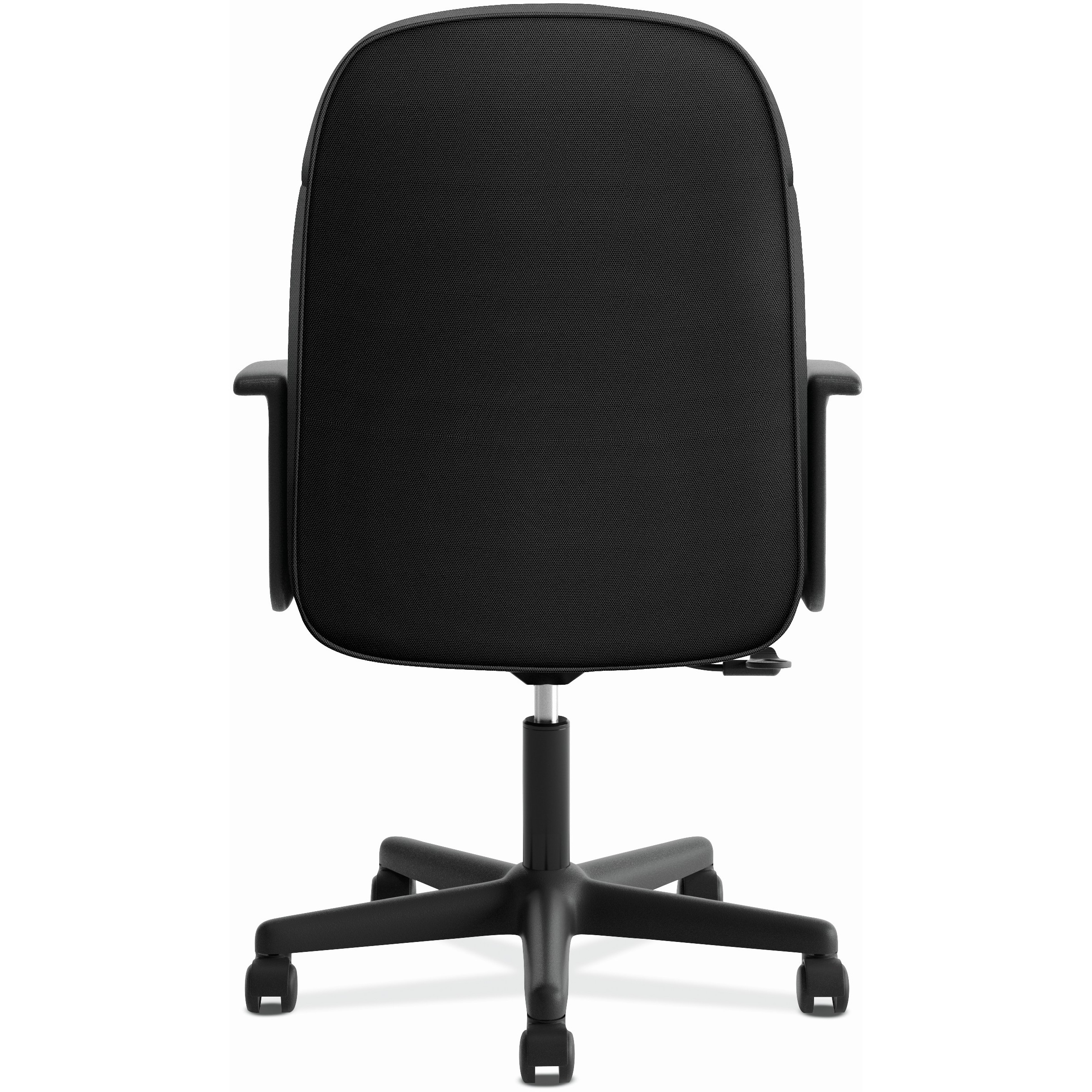 HON HighBack Executive Chair CenterTilt Fixed Arms Black Fabric