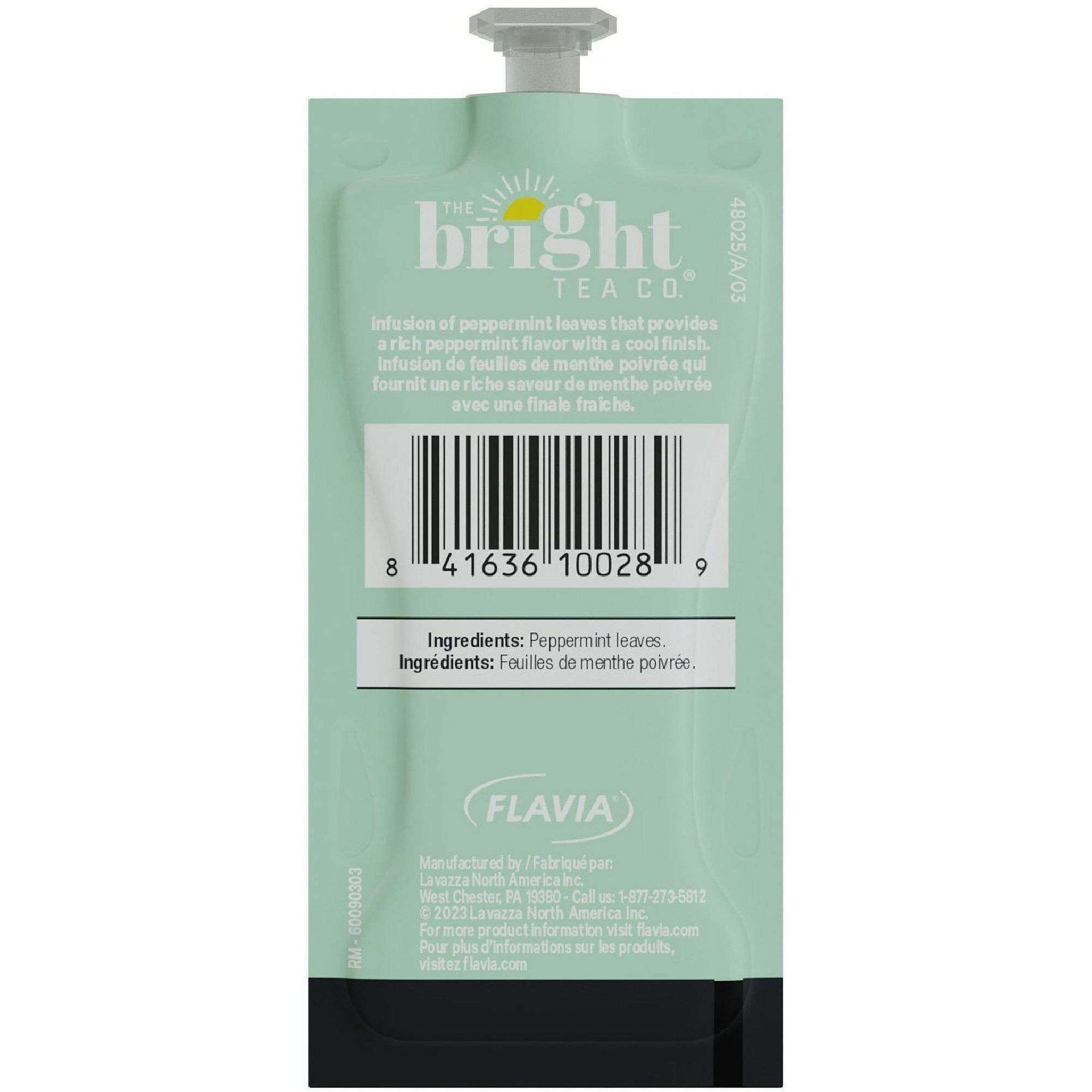 The Bright Tea Co. Peppermint Herbal Tea Freshpack | JD Office Products