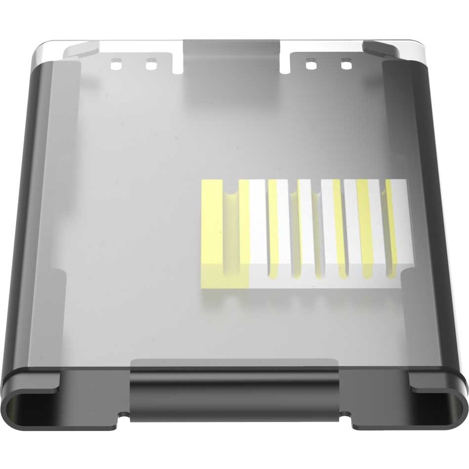 Panduit FSTK fiber splice tray for mechanical or fusion splices — rear view