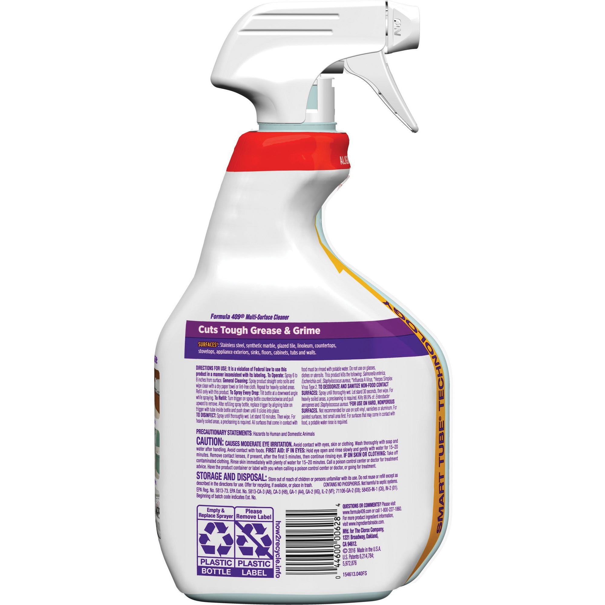 Formula 409 All-Purpose Cleaner - Ready-To-Use Spray - 22 fl oz (0.7 quart) - 12 / Carton - Clear