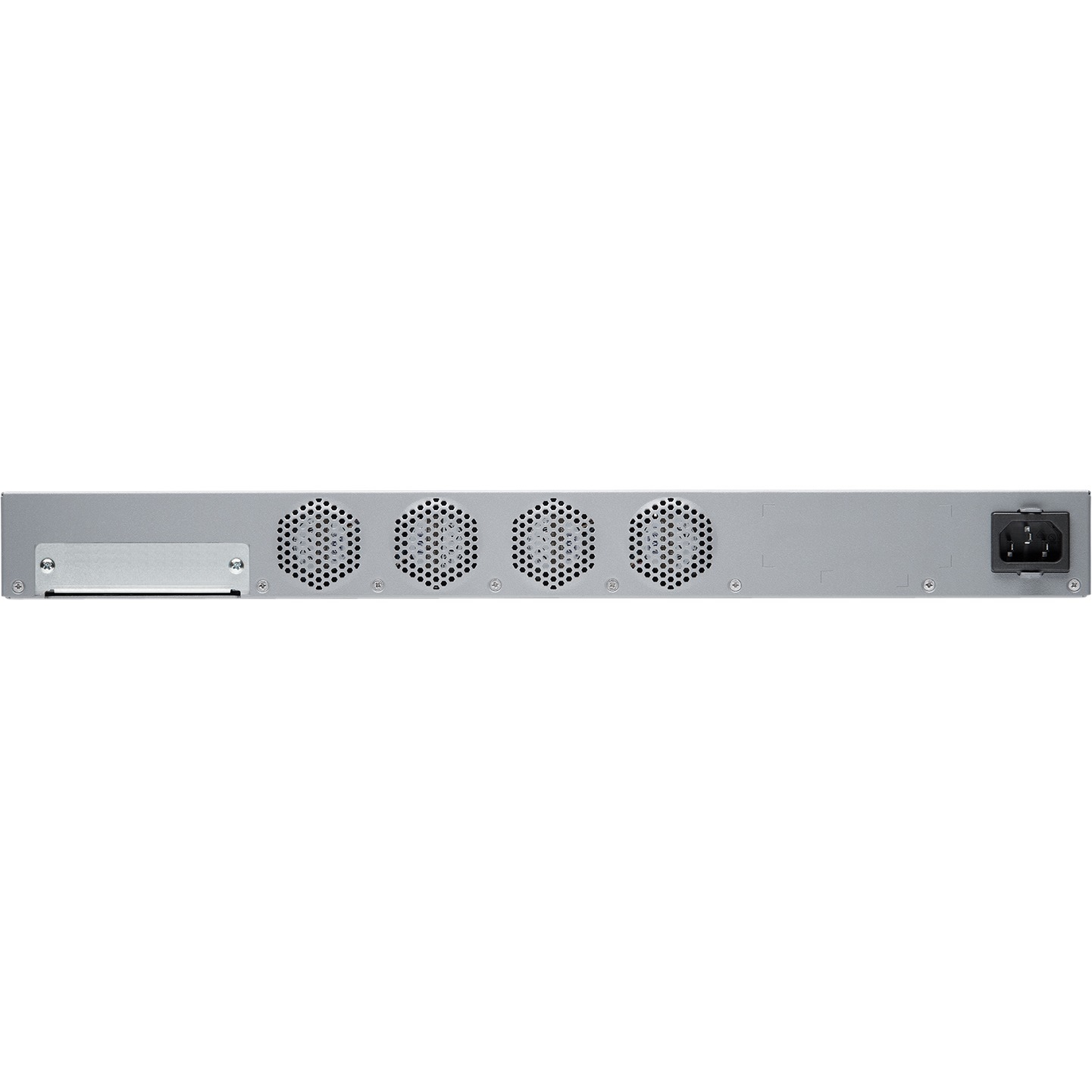 Juniper SRX345 Junos software base for 1U branch router with Gigabit Ethernet support — rear view