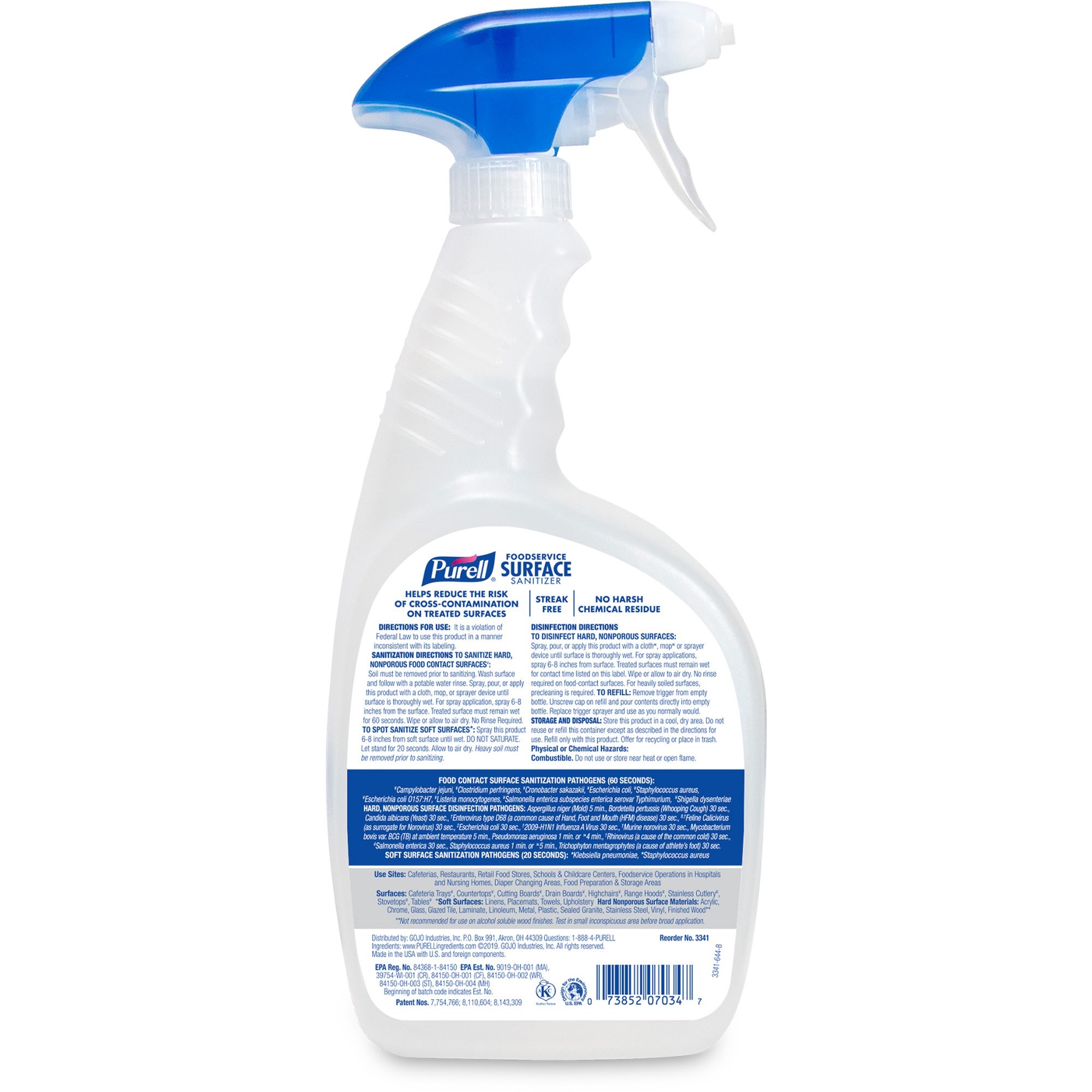 Purell Foodservice Surface Sanitizer Spray