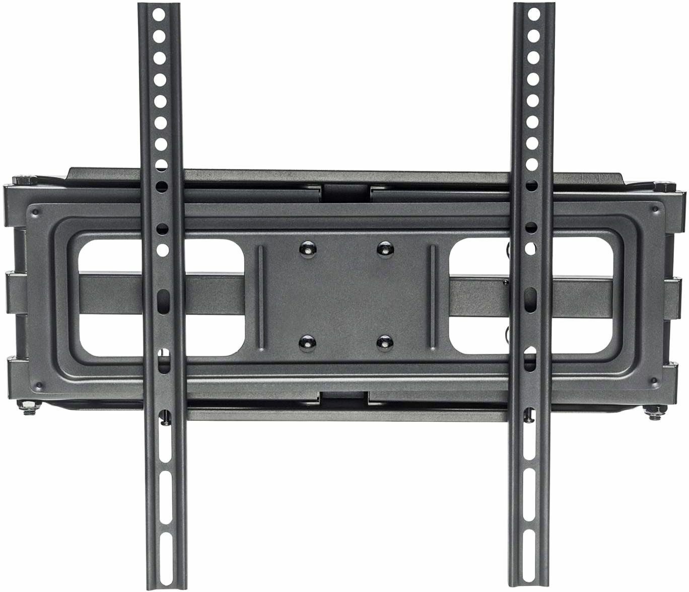 UNIVERSAL LCD FULL-MOTION WALL MOUNT, HOLDS ONE 32 TO 55 FLAT-PANEL OR CURVED TV — rear view