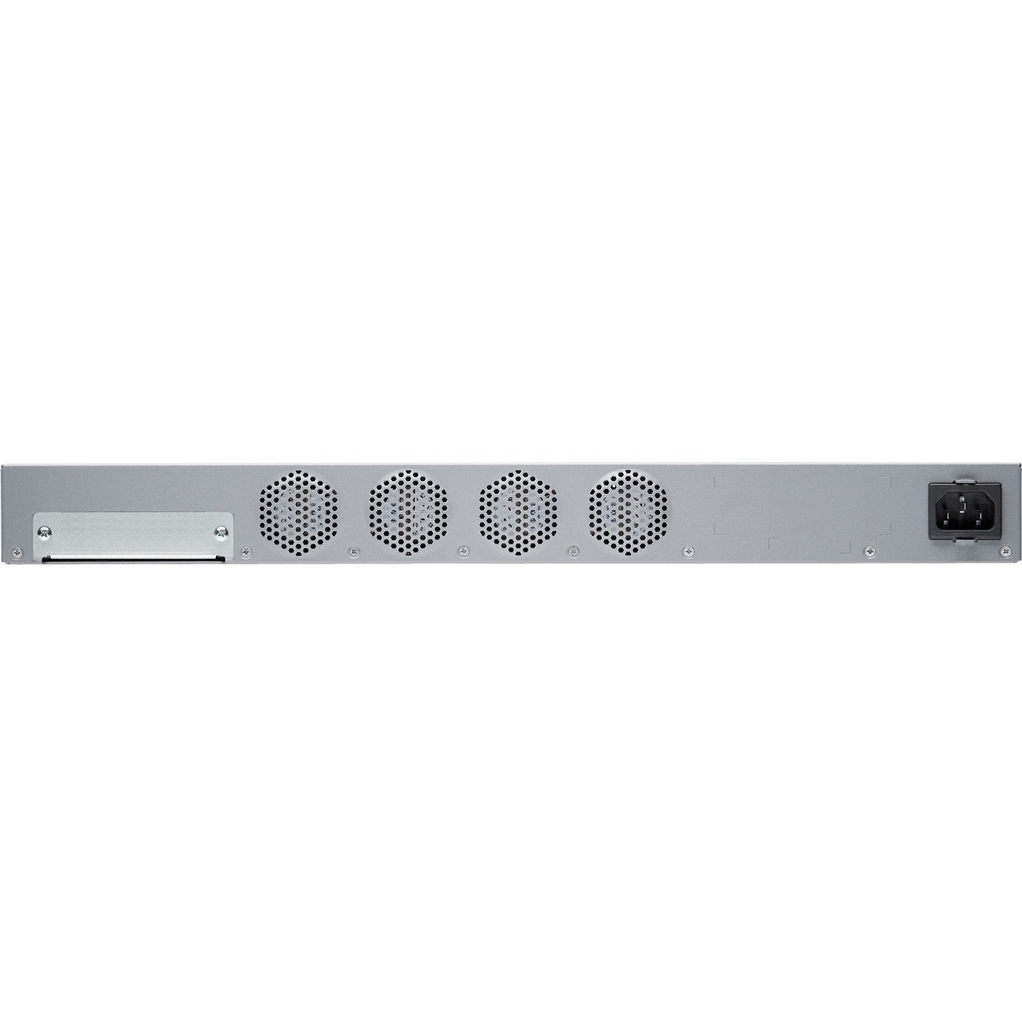 Juniper SRX345-SYS-JB branch security router with Junos OS for secure Gigabit Ethernet connectivity — rear view