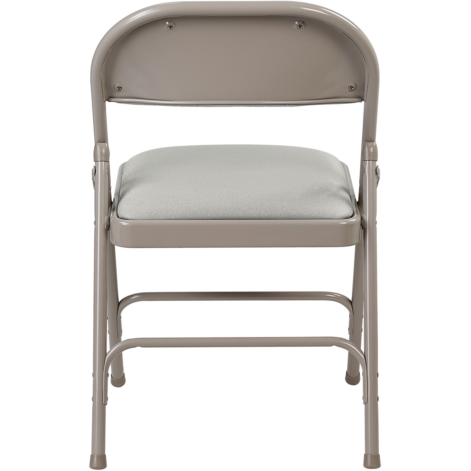 Grey Padded Folding Chair