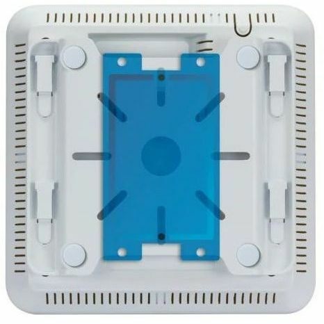 Luxul XAP-810 indoor dual-band wireless access point with low-profile design for ceiling or wall mounting — rear view