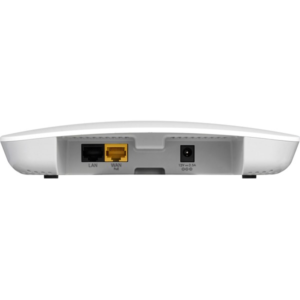 NETGEAR (WAC510PA-100NAS) EEE 802.11ac Ethernet Wireless Router - 2.40 GHz ISM Band - 5 GHz UNII Band - 153.60 MB/s Wireless Speed - 1 x Network Port - 1 x Broadband Port - PoE Ports - Gigabit Ethernet - Ceiling Mountable, Wall Mountable, Desktop
