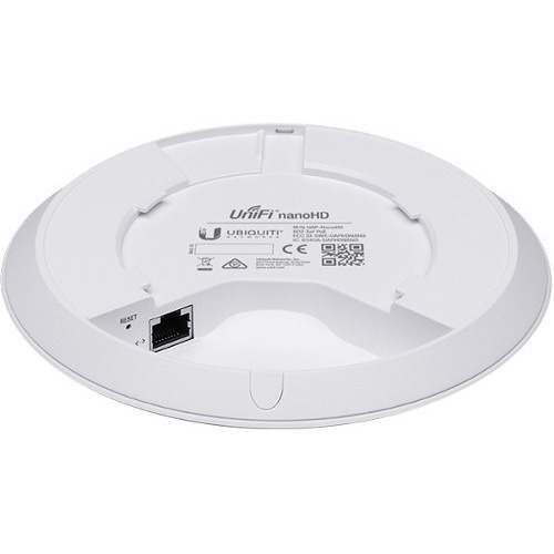 Ubiquiti UniFi compact ceiling-mounted indoor access point with 4x4 MU-MIMO — rear view