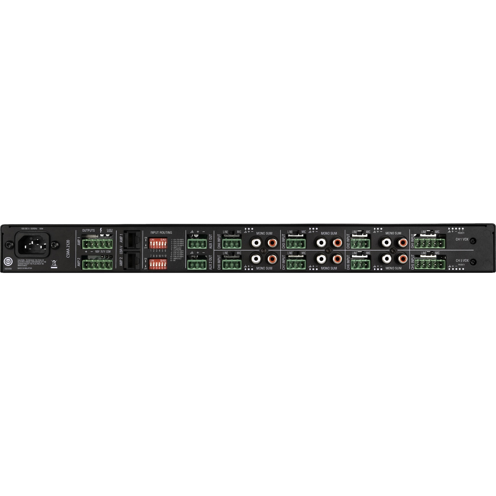 JBL CSMA2120 — rear view